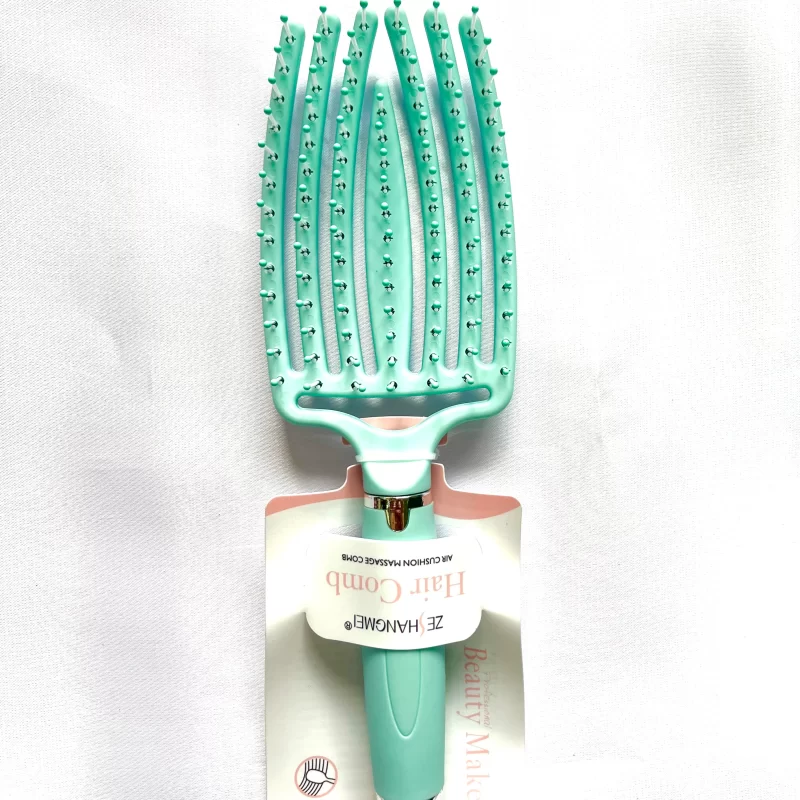 PEINE DE MASAJE MANGO DE METAL