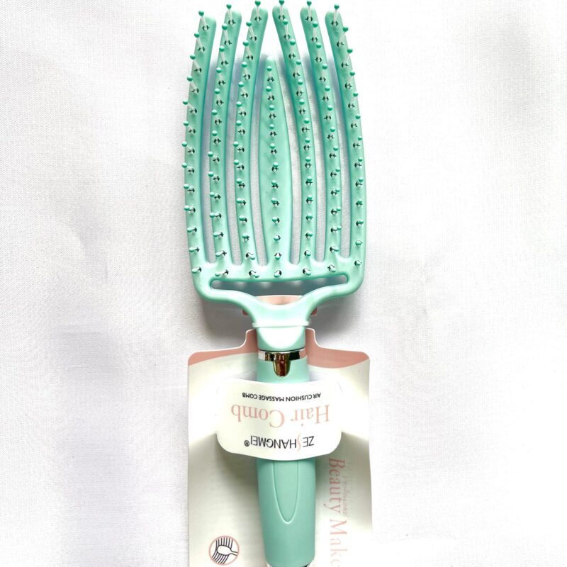 PEINE DE MASAJE MANGO DE METAL