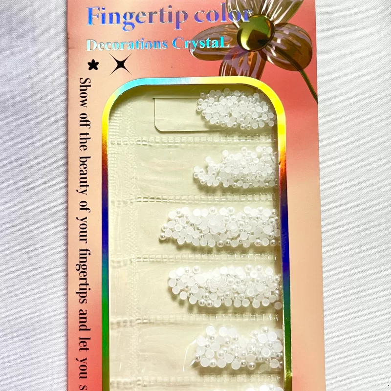 ACCESORIOS PARA UÑAS BLANCO